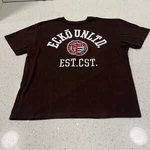 ECKO UNLTD Unlimited Embroidered Graphic Tee T-Shirt Authentic Classic XXL